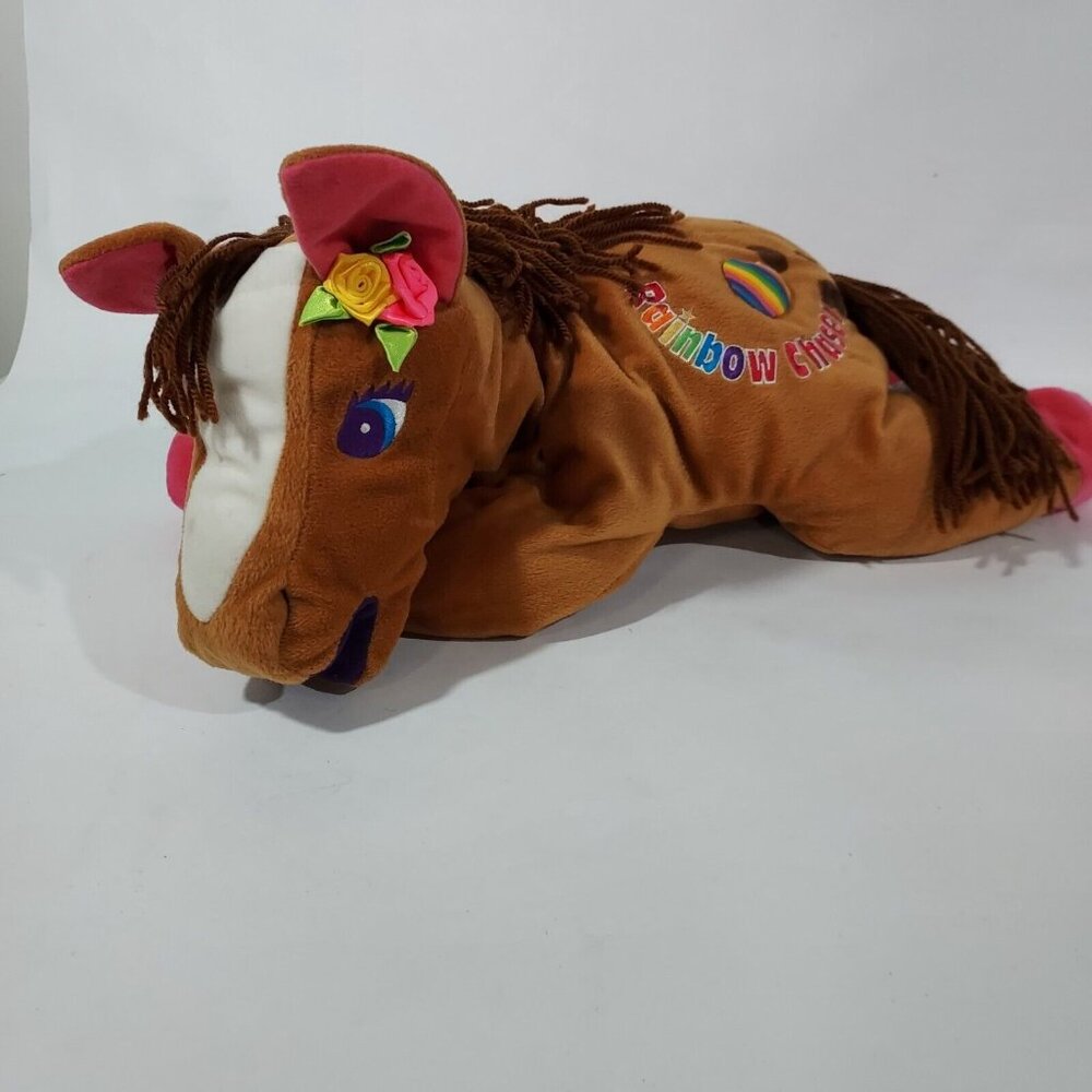 Lisa Frank Rainbow Chaser 22" Brown Horse Plush Vintage 1990's - Picture 13 of 13